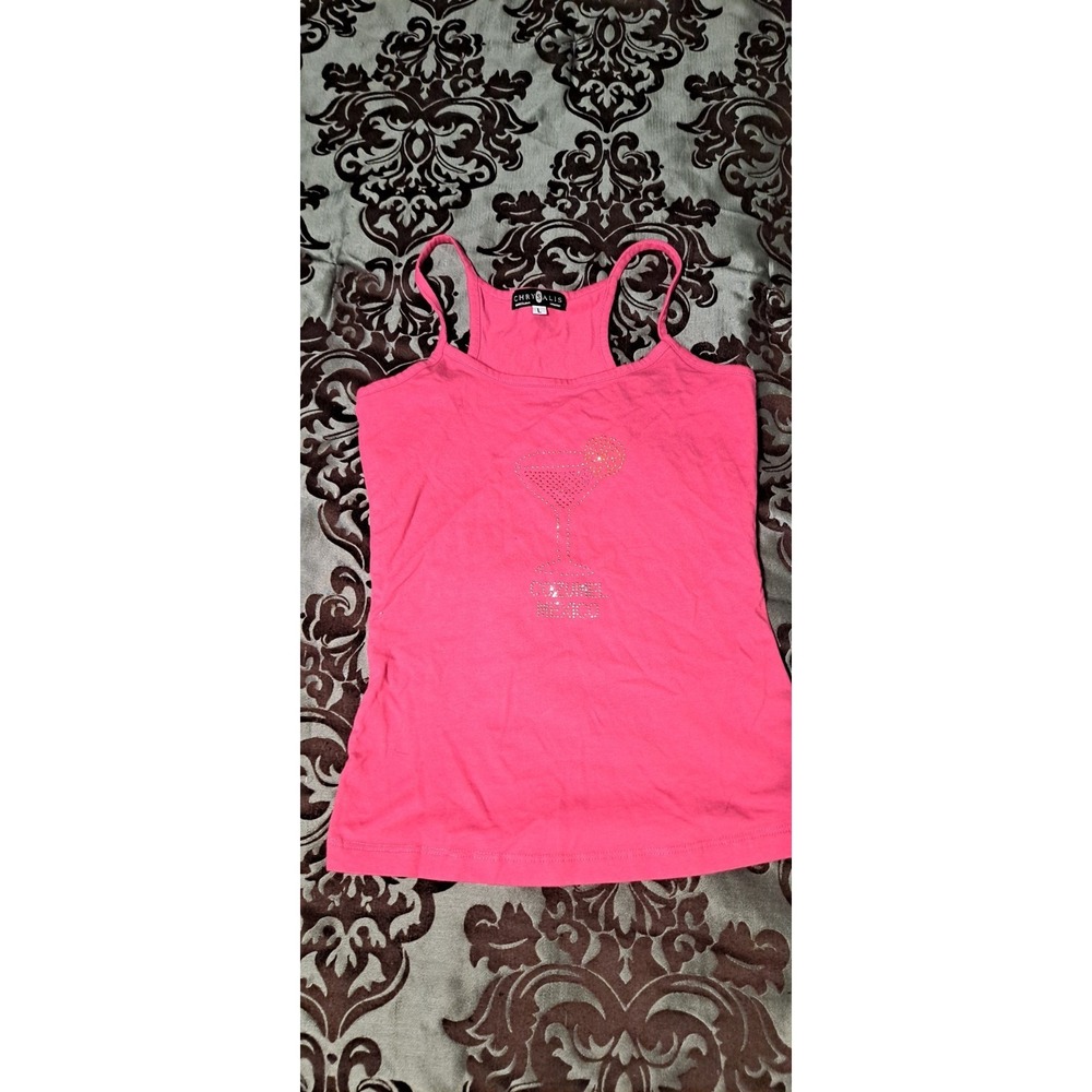 Pink‎ Chrysalis Tank Top Large Cozumel Mexico